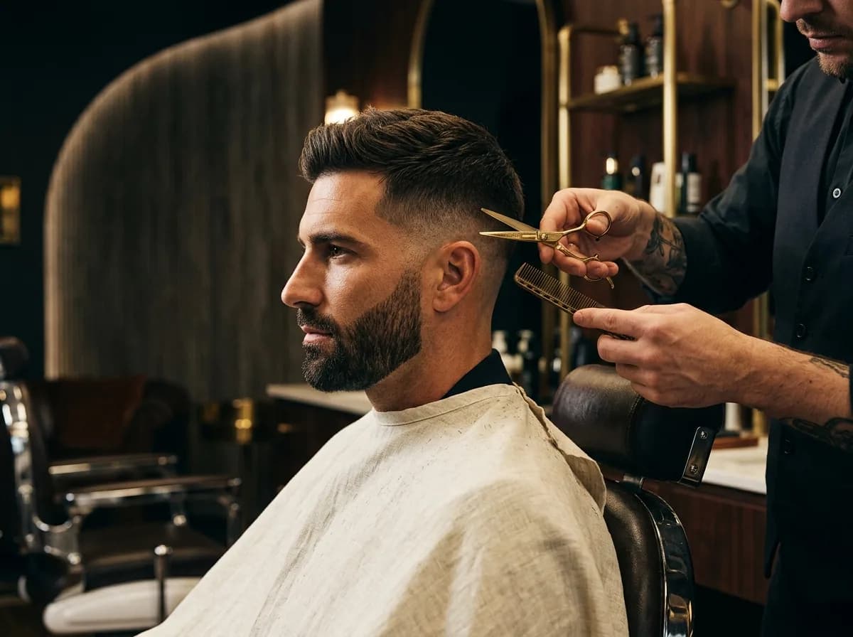 Men Hairstyling